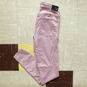 AEO Dusty Rose Jeggings